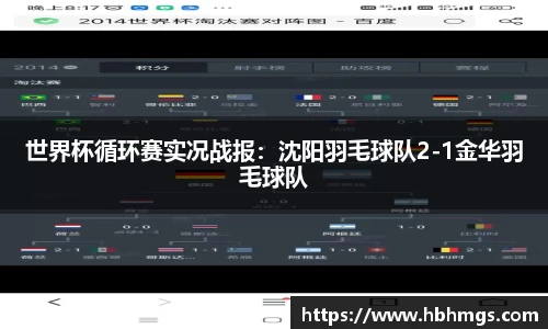 世界杯循环赛实况战报：沈阳羽毛球队2-1金华羽毛球队